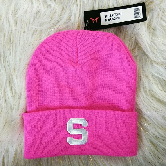 mu:ka Accessories - Michigan State Beanie NWT